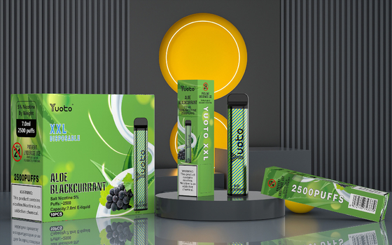 Yuoto XXL 2500 puffs Jednorazowy Vape Pen Atomizer Shisha Electronic Hookah