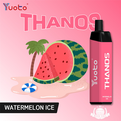 Typ C Akumulator Yuoto Thanos 5000 Zaciągnięć Jednorazowy Vape 14 ml E Płyn 650 mAh