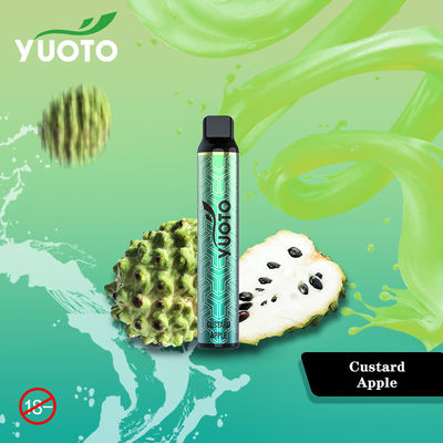 3000 Puffs Disposable Vape 1350mah Battery Yuoto Vape E Cigs Double Apple