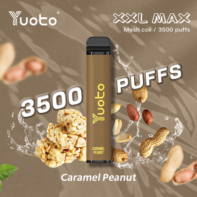 ODM Jednorazowe waporyzatory CE ROHS Yuoto XXL Max 3500 zaciągnięć Vaping Pod Systems 18 Mixed Flavour Dubai Kup