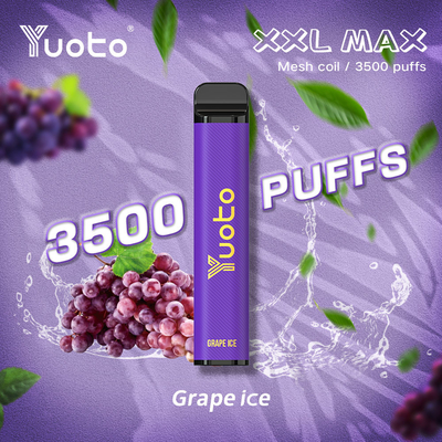 0 Nikotynowe jednorazowe kapsułki Vape 3500 zaciągnięć Yuoto XXL Max Kup najlepsze jednorazowe długopisy w Wielkiej Brytanii