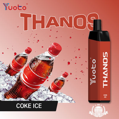 Thanos 5000 zaciągnięć 14 ml 650 mAh Akumulator jednorazowego waporyzatora Shenzhen E Papieros