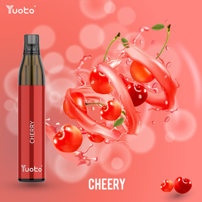 Butelka Yuoto max 600puffs Mesh Coil E-Cig 2ml Jednorazowy długopis Vape 2ml 600mAh