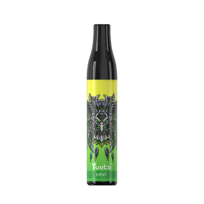 Butelka YUOTO 600 zaciągnięć Jednorazowy waporyzator POD Mint 20mg 2% cewka nikotynowa TPD