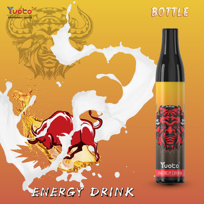 Mesh Coil Yuoto Vape Energy Drink Butelka 600 zaciągnięć 2ml Jednorazowe E Cig Bulk 20mg 400mAh