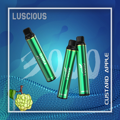 SS304 3000 Puffs Jednorazowe Vape Luscious Puff Pen E papieros Pod E Juice Device