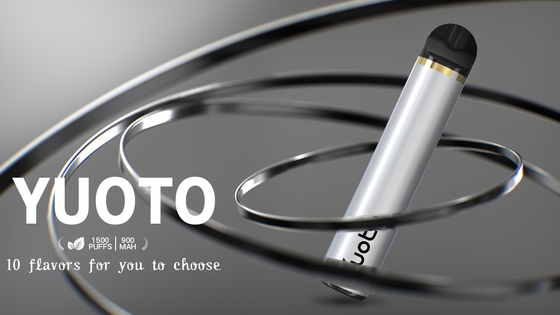 16 smaków 1500 zaciągnięć Vape 5,0 ml Pre Fill E Juice Pre Charge Yuoto Brand