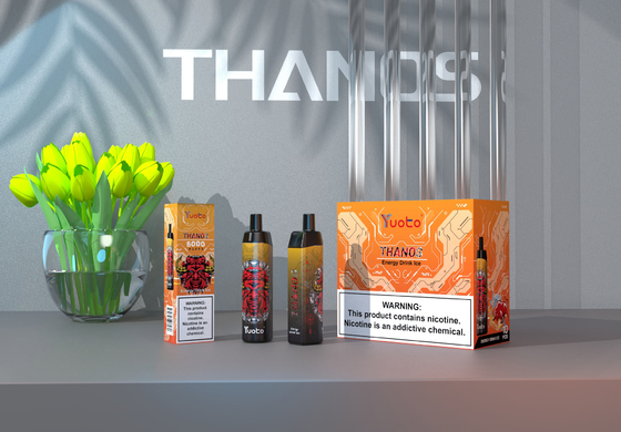 Yuoto Jednorazowy Vape Pod E Papieros 5000 Puff 14 ml Sól Nic Sok Siatka Parownik Cewka