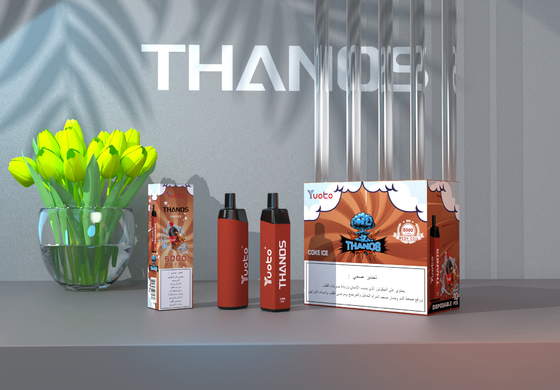 5000 Puff 14 ml Yuoto Thanos E Cig, siatkowa cewka 5% nikotyny Jednorazowy długopis Vape