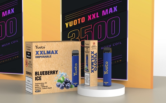 Yuoto XXL Max 0% 2% 5% Nic Jednorazowe papierosy E Wstępnie napełniona cewka z siatki