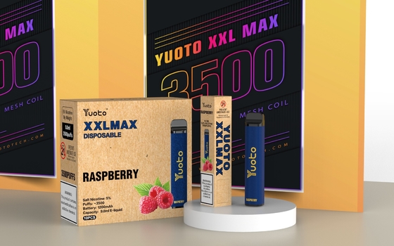 Yuoto XXL Max 0% 2% 5% Nic Jednorazowe papierosy E Wstępnie napełniona cewka z siatki