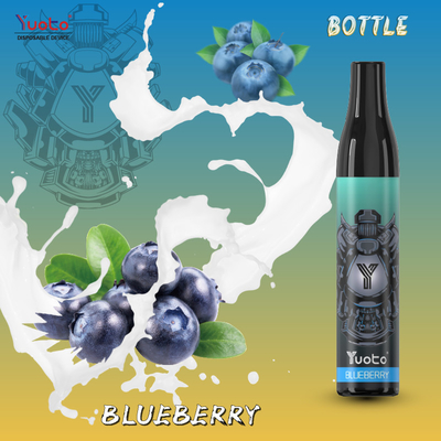 2 ml wstępnie napełniona butelka E Liquid Yuoto 600 zaciągnięć 400 mAh Cewka z siatki RoHS FCC Jednorazowa