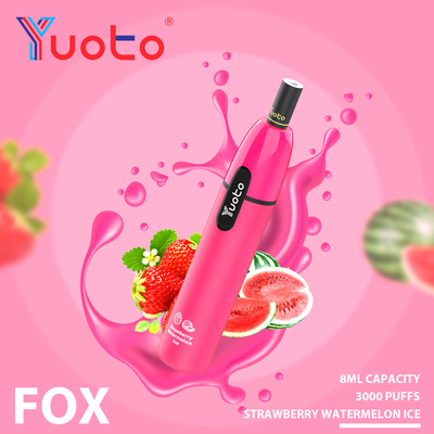 7,5 ml wstępnie napełnionego płynu E Jednorazowe Yuoto Star Vape 3000 puffów 1000 mAh RoHS FCC
