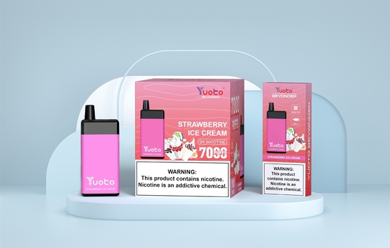 Wyrzuć swój vaping na kolejny poziom z YUOTO jednorazowym vapem 15 smakowych 7000 puffów