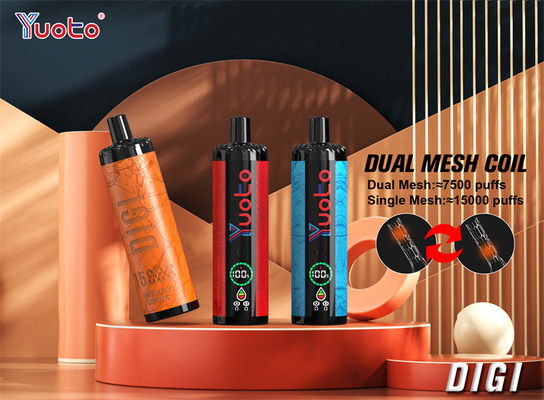 Yuoto DIGI 15000 Puffs oryginalny YUOTO Vaping jednorazowy