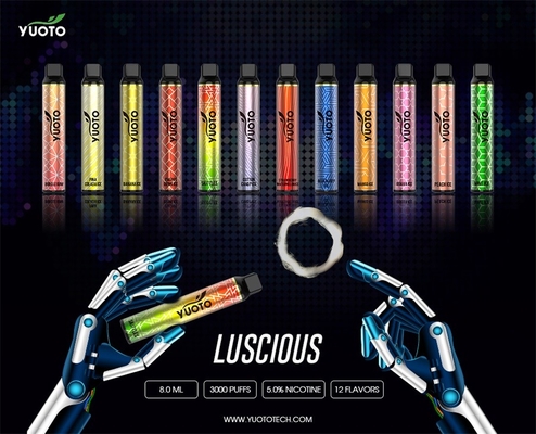 Jednorazowy vape Yuoto soczysty e papieros vape 3000 zaciągnięć szisza długopis vapes 8 ml pod 1350 mAh zaciąganie się cygarem