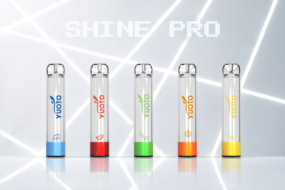 Yuoto Shine pro 2000 Puffs Vape 15 smaków o pojemności 5 ml E Juice