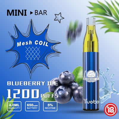 4 ml E Liquid 1200 Puffs Cewka z siatki Vape 16 Smaków z 5% nikotyny
