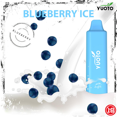 YUOTO SMART PRO 1500puff 2-5% Mg Jednorazowa linia kwadratowa E cig z baterią 800 mAh;
