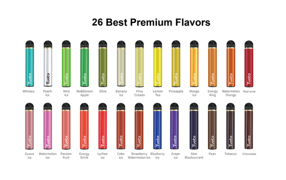 23 Smaki 1500 Puffs Jednorazowy Vape 5ml E Juice Pojemność Certyfikat CE CF