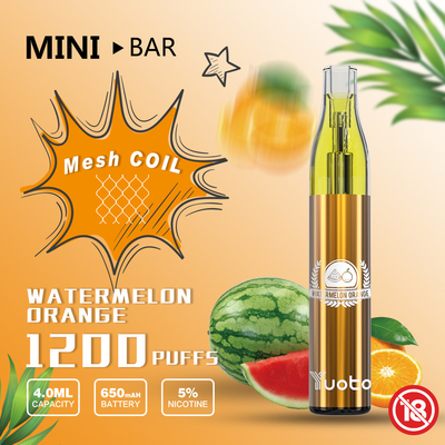 Jednorazowy wkład Vape Yuoto Mini Bar 1200puff Wymienny