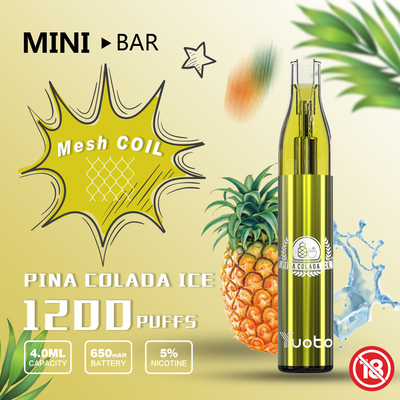 ODM 1200 Puffs Vape, 5 oparów soli nikotynowej na imprezę E Cigs