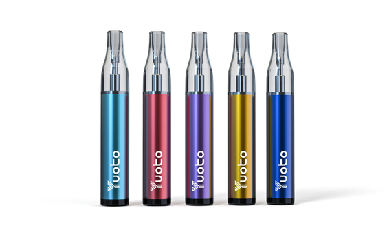 Yuoto Brand Mini Bar Vape długotrwały 5-kolorowy przezroczysty zbiornik oleju
