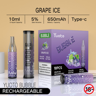 Cena hurtowa Yuoto Bubble 4500 Puffs lśniące światłem LED Arbuz Ice Dobra jakość dla FOB