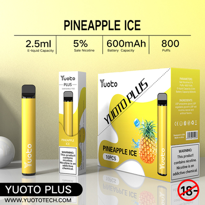 Yuoto Plus 800 Puffs E Papieros 32g 11 Mieszany Smak Jagoda Malina Truskawka
