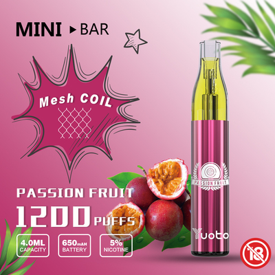 4 ml E Liquid 1200 Puffs Cewka z siatki Vape 16 Smaków z 5% nikotyny