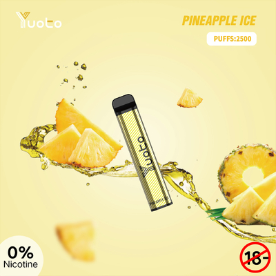 SS304 Yuoto XXL 2500 Puffs Jednorazowy Vape 1650 mAh Bateria do Relax Puff Bar