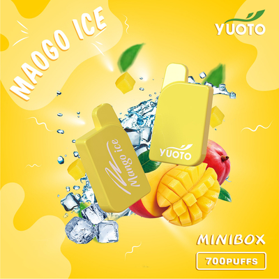 Kawa mleczna Yuoto Mini Box 700 Puffs 15 Smaków 2,3 ml Pojemność soku