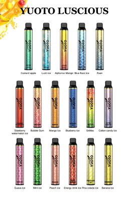 Yuoto Luscious 3000 Puffs Jednorazowy Vape 1350 mAh Bateria 8,0 ML E-Juice