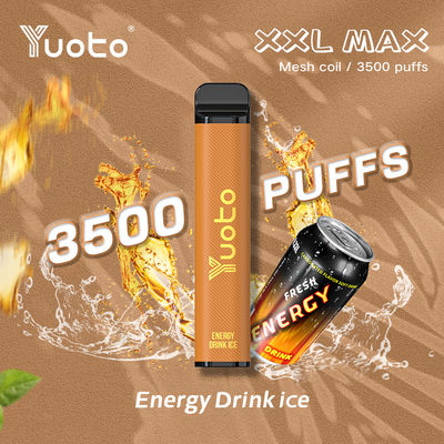 Yuoto jednorazowe vaping XXL MAX 3500 puffs