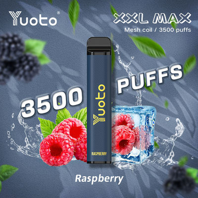 XXL Yuoto jednorazowe wape MAX 3500 puffs urządzenie smaki 9 ml