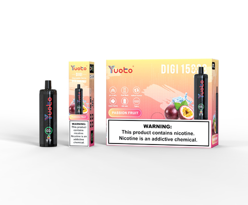 Yuoto DIGI 15000 Puffs YUOTO Jednorazowy Wape Podwójny Szpilka Wiązkowa Dwa tryby