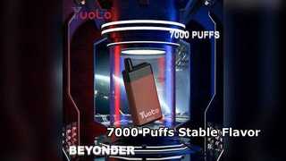 Yuoto Beyonder 7000 Puffs Stabilna cewka z siatki smakowej