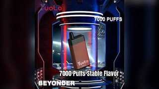 Yuoto Beyonder 7000 Puffs o stabilnym smaku